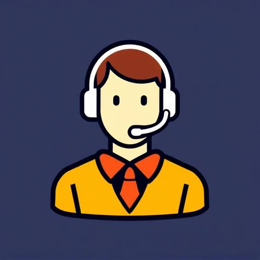 Icona stilizzata di una persona che contatta un'azienda